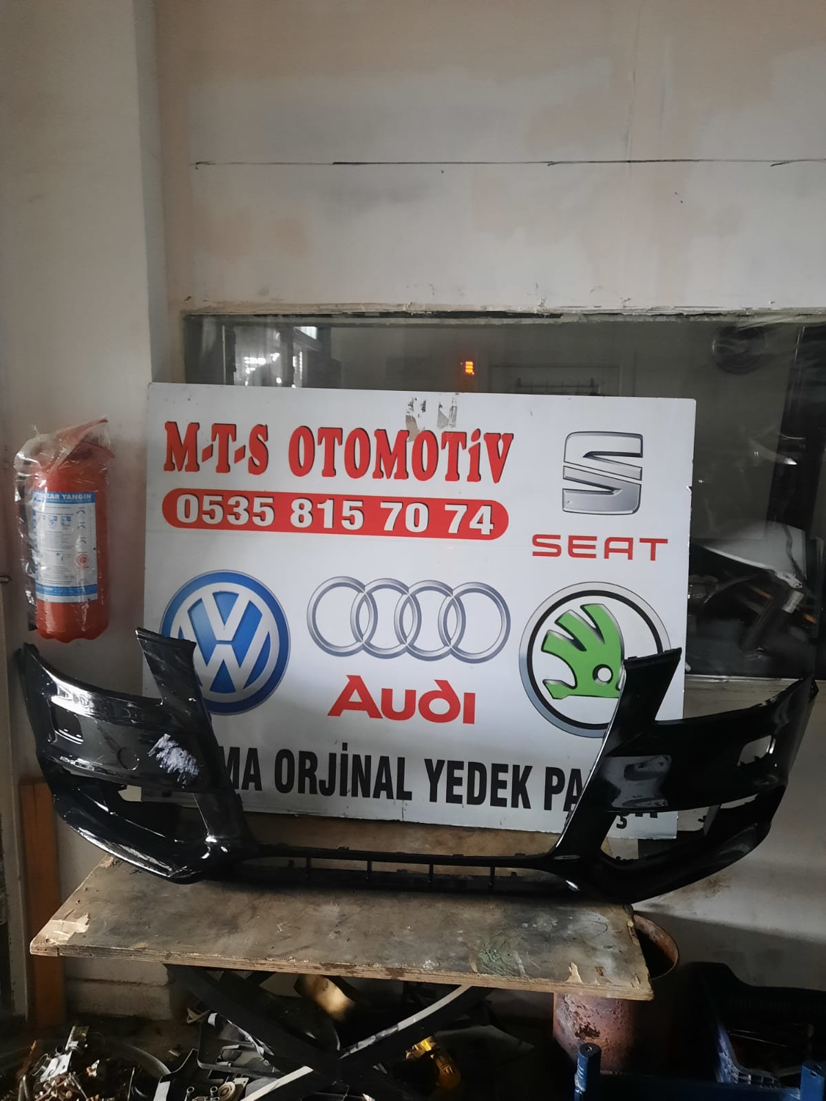 Audi a4 ön tampon 2008-2012